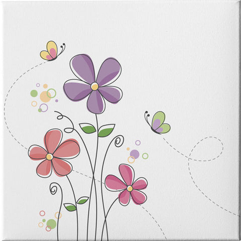 Canvas Frame from, Decoration Space,Square Canvas - 37, 