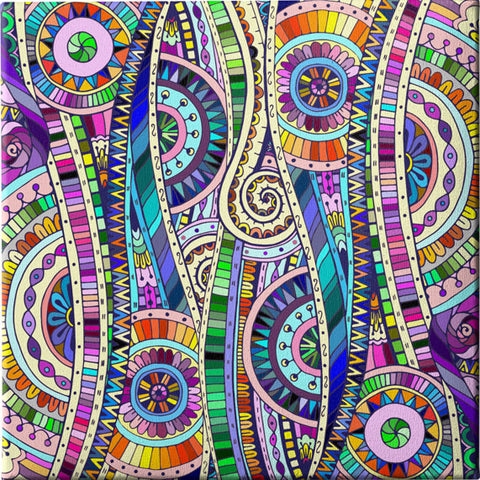 Canvas Frame from, Decoration Space,Square Canvas - 21, 