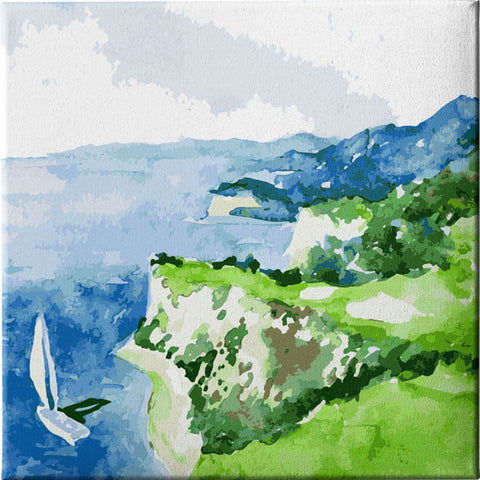 Canvas Frame from, Decoration Space,Square Canvas - 13, 