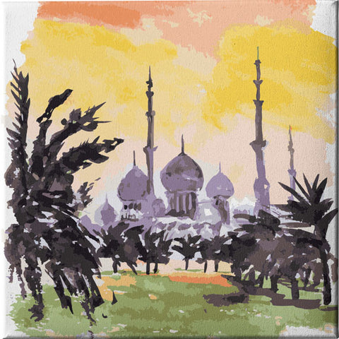 Canvas Frame from, Decoration Space,Square Canvas - 14, 