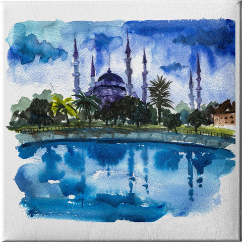 Canvas Frame from, Decoration Space,Square Canvas - 04, 