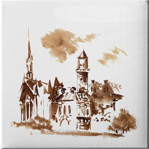 Canvas Frame from, Decoration Space,Square Canvas - 06, 